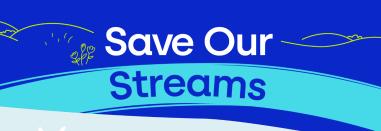 Save Our Streams logo