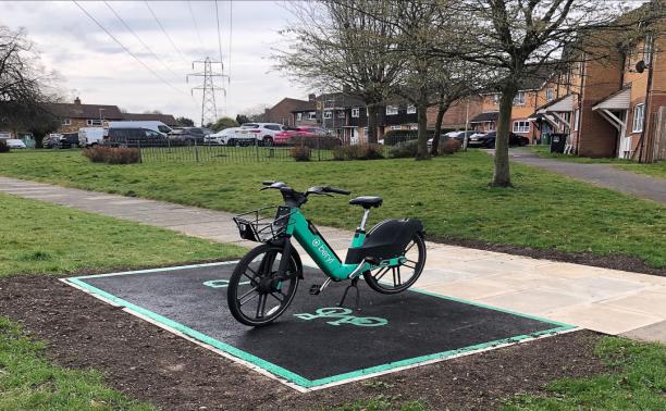 Beryl bike bay at Garston Station shows strong first-year usage