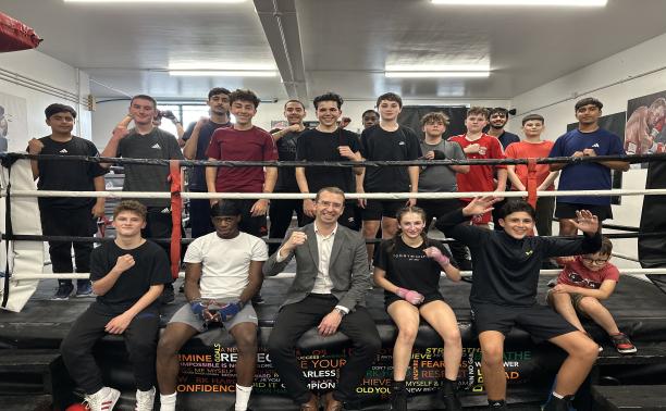 West Herts Amateur Boxing Club packs a punch with boost thanks to council grant