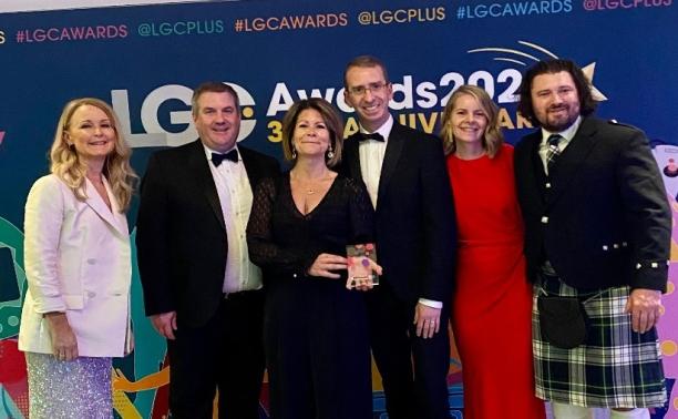 Council recieves the Bronze Award in the Economic Development category at the LGC Awards