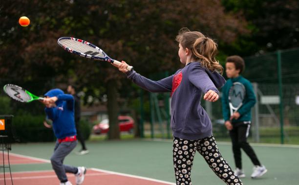 Installation of new gates and booking system for public tennis courts to improve access