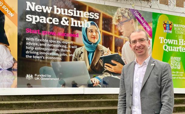 Cabinet to consider Town Hall Innovation Hub partnership backed by £2m Hertfordshire Futures and £8m Government