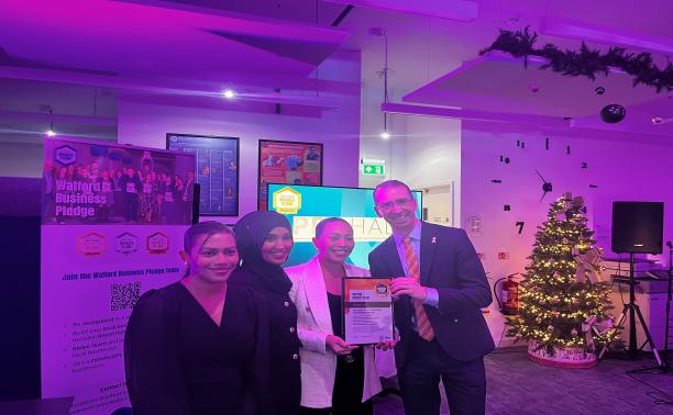 Watford Business Pledge welcomes new members at Mayor’s Christmas Business Reception