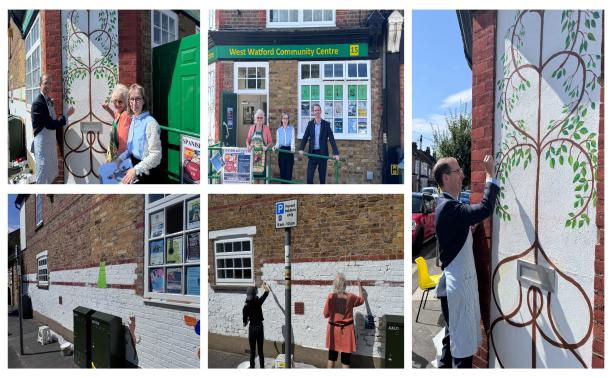 West watford community centre collage